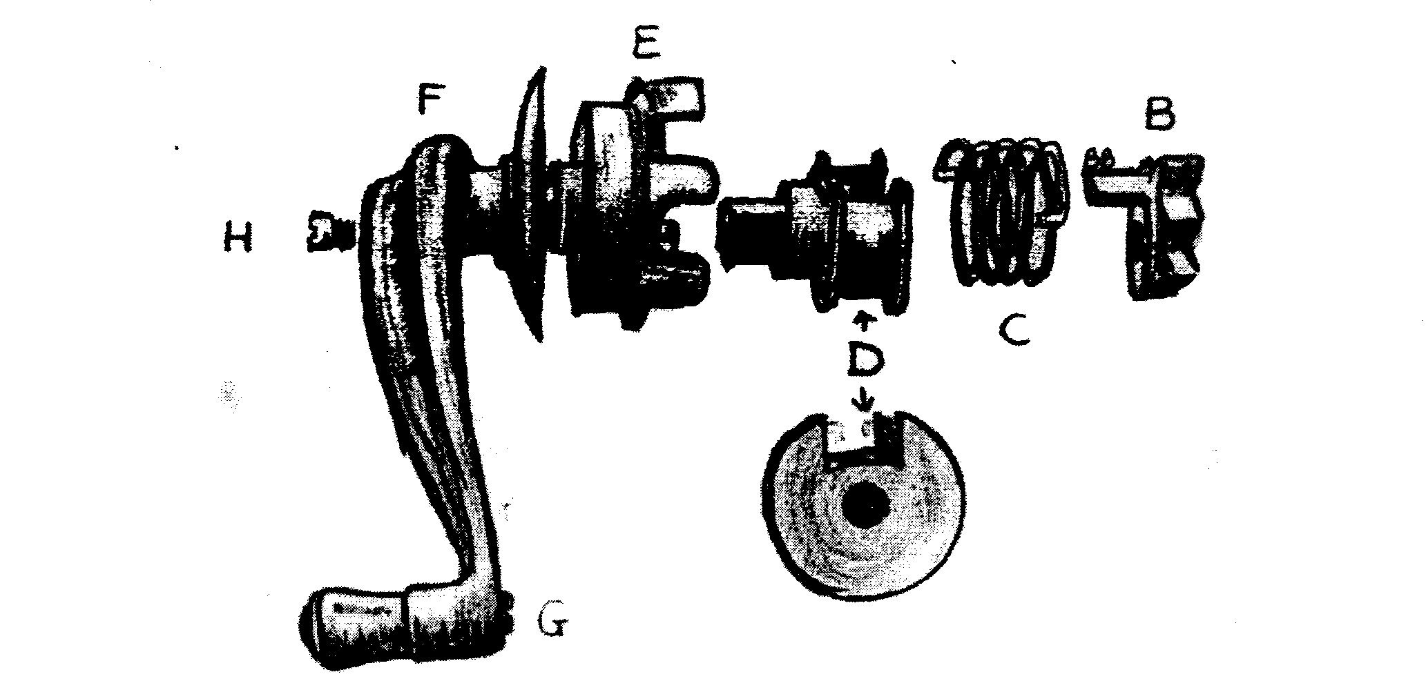 repairing the window winding mechanism